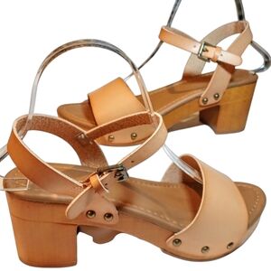 Womens Chunky heel Sandals Size 8 New